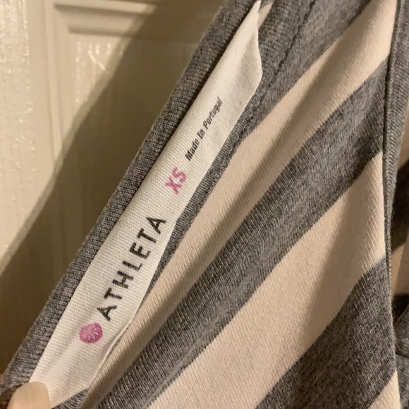 Athleta XS gray/white dress - Picture 3 of 4